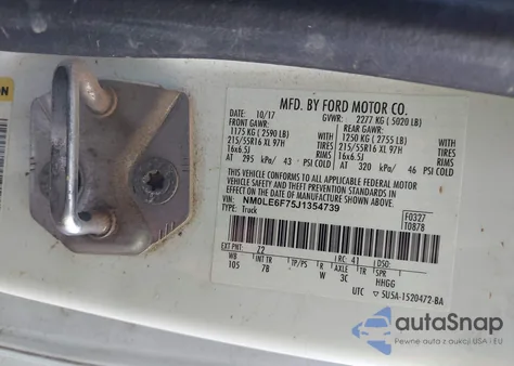 2018 Ford Transit Connect Xlt from USA, damaged, VIN NM0LE6F75J1354739